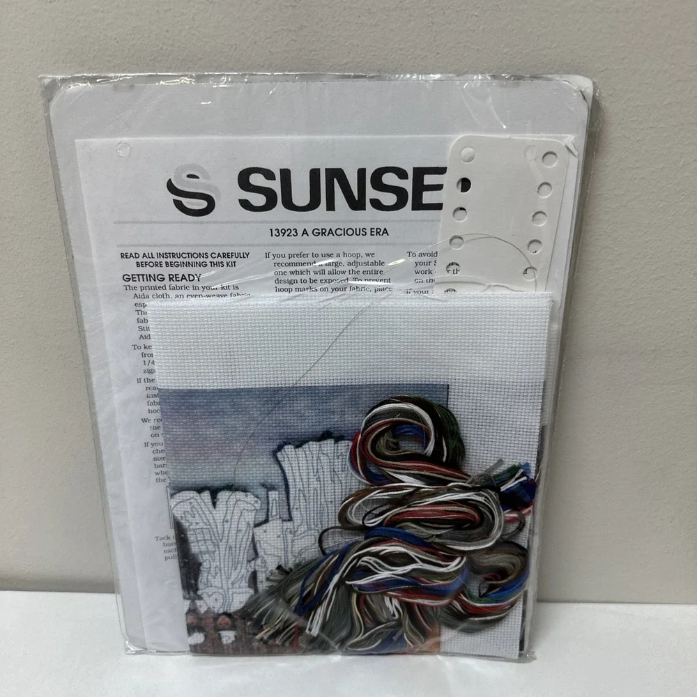 Sunset No Count Cross Stitch Kit #13923 Gracious Era Alan Maley 1994 New